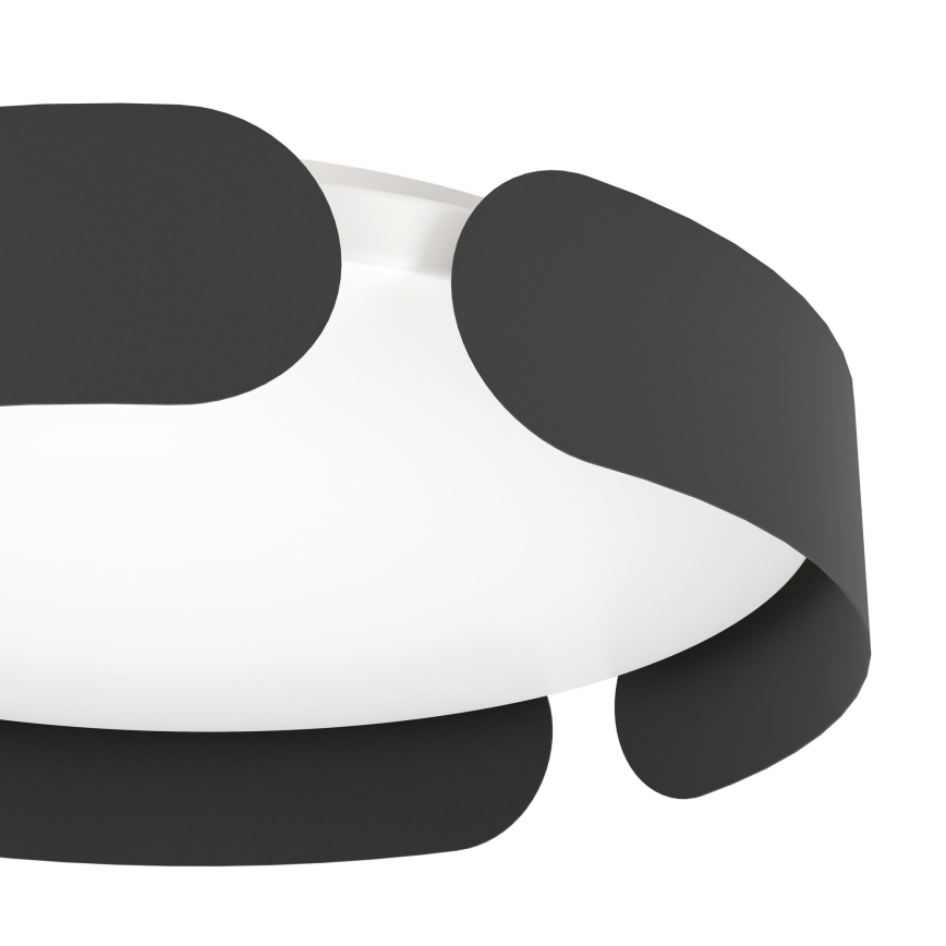 Eglo - Plafonieră LED Ø 37 cm, 20 W, 230 V, negru
