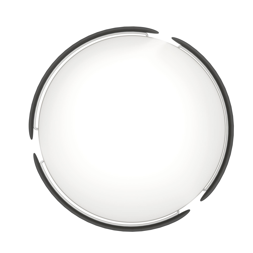Eglo - Plafonieră LED Ø 37 cm, 20 W, 230 V, negru