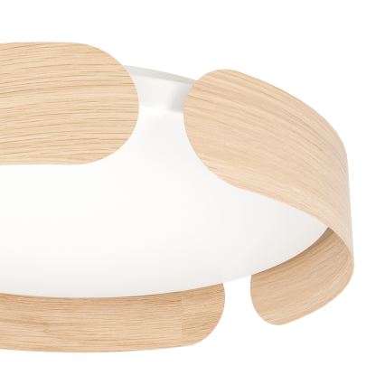 Eglo - Plafonieră LED, 20 W, 230 V, Ø 37 cm, bej
