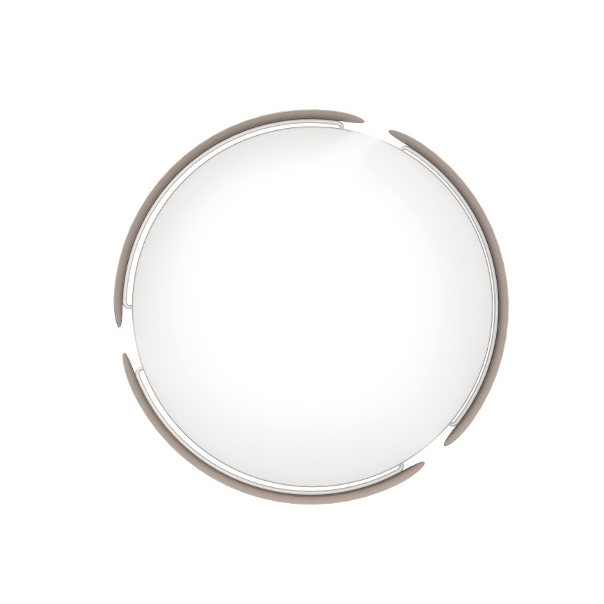 Eglo - Plafonieră LED, 20 W, 230 V, Ø 37 cm, maro