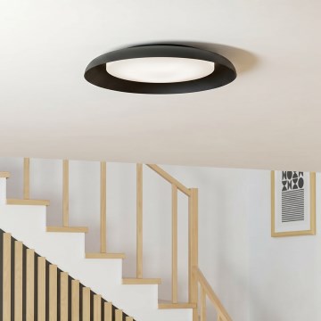 Eglo 99703 - Plafonieră LED PENJAMO LED/17,1W/230V neagră