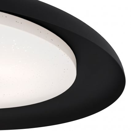 Eglo 99703 - Plafonieră LED PENJAMO LED/17,1W/230V neagră