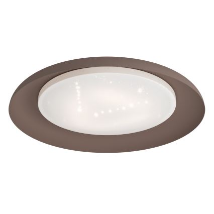 Eglo 99704 - Plafonieră LED PENJAMO, 17,1 W, 230 V, maro