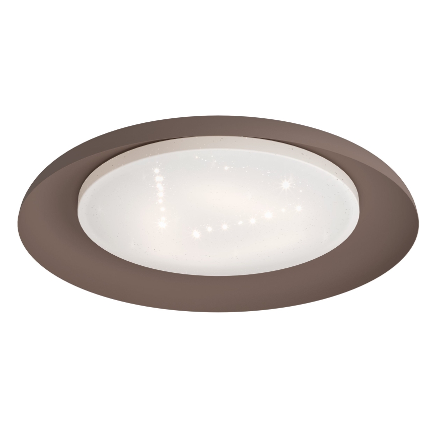 Eglo 99704 - Plafonieră LED PENJAMO, 17,1 W, 230 V, maro