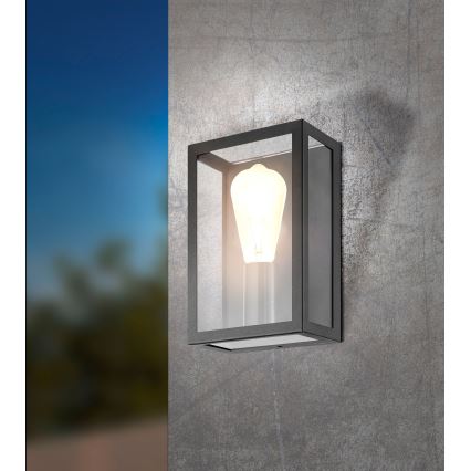 Eglo 31778 - Aplica de perete pentru exterior LED RGBW, dimabilă, ALAMONTE-Z, 4,9 W, 230 V, 3000 K, IP44, negru