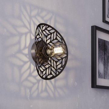 Eglo - Aplică de perete 1xE27/60W/230V bronz