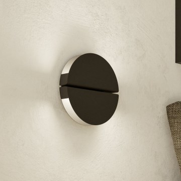 Eglo - Aplică de perete LED pentru exterior, 4,5 W, 230 V, 2700/4000/6500 K, IP44, negru