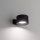 Eglo - Aplica de perete LED reîncărcabilă, reglabilă, cu control tactil, 5W/5V, 2700/4000/6500K, 2000 mAh, negru