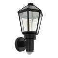 Eglo - Aplica de perete pentru exterior cu senzor 1xE27/28W/230V IP44
