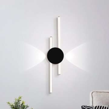 Eglo - Aplică LED de perete/20W/230V + LED/0,91W, neagră