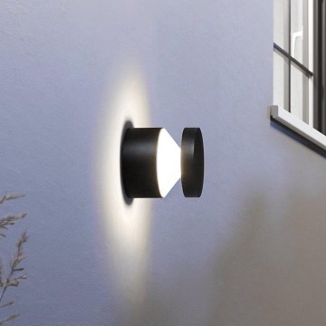 Eglo - Aplica LED pentru exterior, 11W, 230V, neagră, IP44