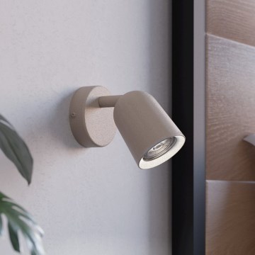 Eglo - Aplică spot de perete 1xGU10/5W/230V bej