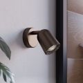 Eglo - Aplică spot de perete 1xGU10/5W/230V, bronz