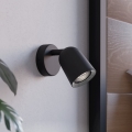 Eglo - Aplica spot de perete 1xGU10/5W/230V negru