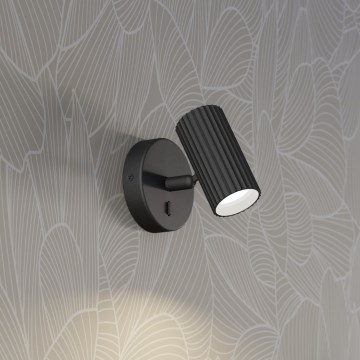 Eglo - Aplica spot pentru perete 1xGU10/5W/230V, neagră