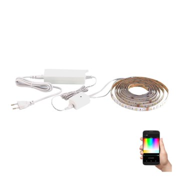 Eglo - Bandă LED RGB CCT 5m STRIPE-C LED/16W/230V