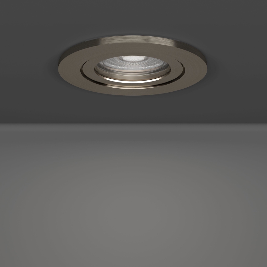 Eglo - Set 5 buc. spoturi LED încastrate pentru tavan LED/4,8W/230V 2700/4000/6500K crom mat