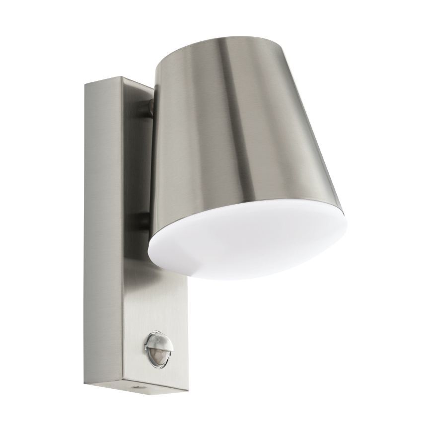 Eglo CALDIERO 97453 - Aplica de perete pentru exterior cu senzor, 1xE27/10W/230V, IP44