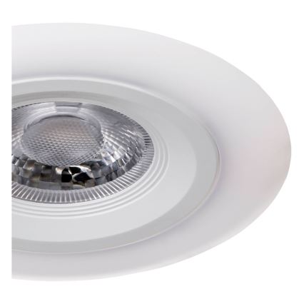 Eglo - Set 3x spoturi LED încastrate, 4,8 W, 230 V, alb