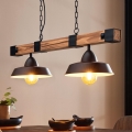 Eglo - candelabru suspendat pe lanț, 2x E27/60W/230V