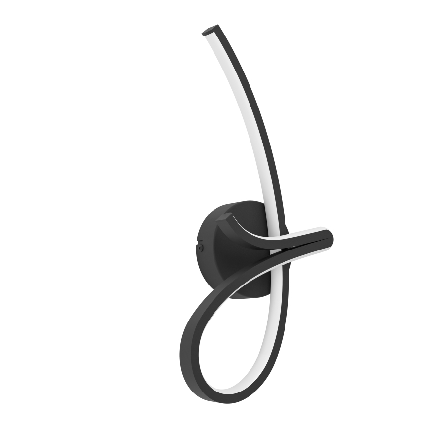 Eglo - Aplica de perete LED/12W/230V 2700/4000/6500K neagră