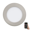 Eglo - Corp de iluminat LED încastrat pentru baie, dimmabil, 5,4 W, 230 V, IP44, ZigBee, Ø 12 cm