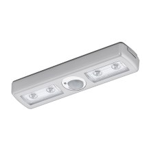 Eglo - Corp de iluminat LED orientare cu senzor 4xLED/3xAAA