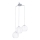 Eglo - Corp de iluminat pendul 3xE27/60W