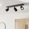 Eglo - Corp de iluminat tip spot 3x GU10/10W/230V, negru