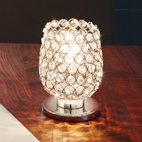 Eglo - Cristal Lampa de masa 1xE27/60W/230V