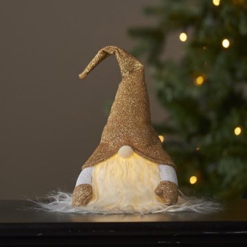 Eglo - Decorațiune LED de Crăciun LED/0,06W/3xAG13 aurie