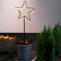 Eglo - Decorațiune LED de Crăciun pentru exterior, stea, 3xAA, IP44