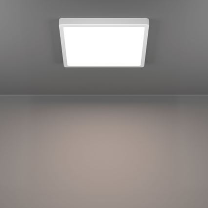 Eglo - Plafonieră LED pentru baie, 13 W, 230 V, 29 x 29 cm, IP44, alb