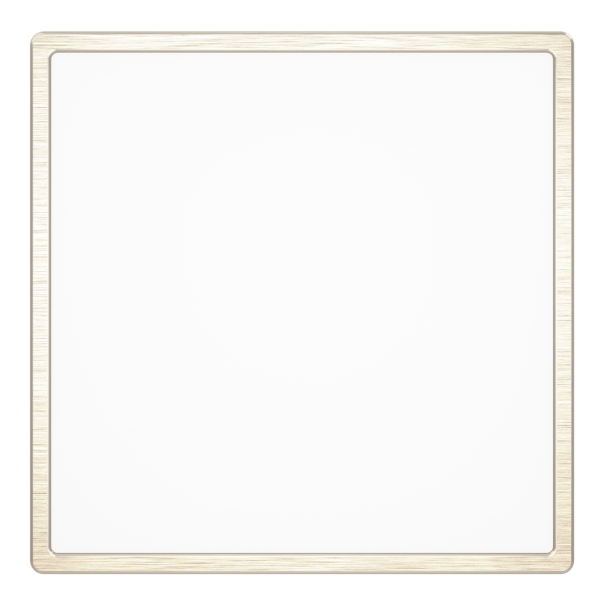 Eglo - Plafonieră LED RGBW dimmerabilă pentru baie, 17,8 W, 230 V, 2700-6500 K, 39x39 cm, IP44, crom mat