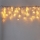 Eglo - Ghirlandă LED de exterior pentru Crăciun, 240 LED, 6,4 m, alb cald, IP44