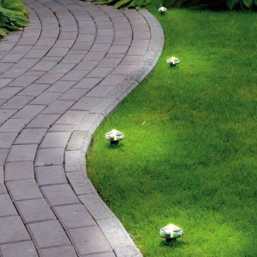 Eglo - Ghirlandă LED decorativă pentru exterior, 9 LED, 10 m, IP65, alb cald