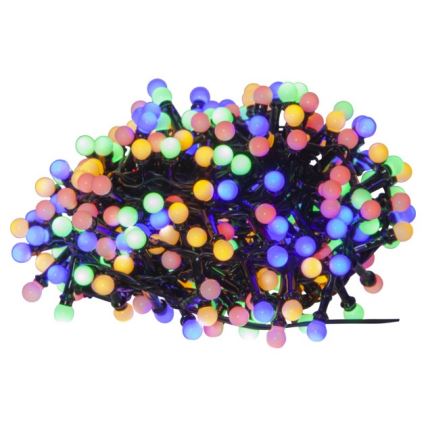 Eglo - ghirlandă LED de exterior, 300 LED, 8 moduri, 11 m, IP44, multicoloră