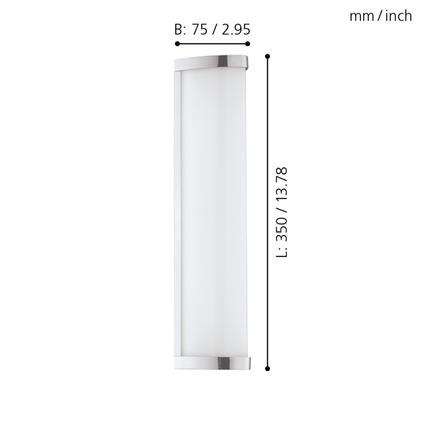 Eglo - Aplica LED pentru baie, 8 W, 230 V, IP44