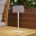 Eglo - Lampă de birou solară reîncărcabilă, tactilă, LED, 2,8 W/3,7 V, 1800 mAh, IP44, albă