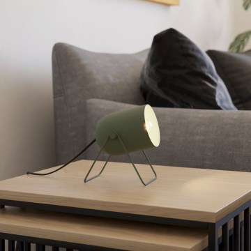 Eglo - Lampă de masă 1xE14/8W/230V verde