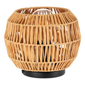 Eglo - Lampă de masă 1xE27/40W/230V maro