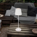 Eglo - Lampă de masă LED reîncărcabilă, dimabilă pentru exterior LED/3,8W/5V 2400/3000/4000K 2000 mAh IP44 albă