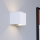 Eglo - Lampă de perete LED reîncărcabilă, dimmabilă, pentru exterior, cu senzor de mișcare și senzor de crepuscul, 2,2W/5V, IP44, alb