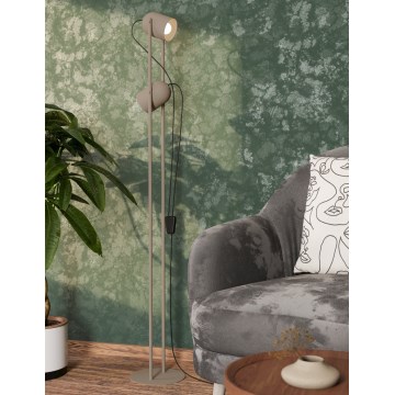 Eglo - Lampă de podea bej, 2x E14, 8W, 230V