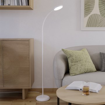 Eglo - Lampă de podea LED flexibilă și reglabilă, LED/5,5W/230V 2700/4000/6500K, albă