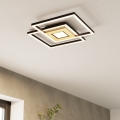 Eglo - Lampă de tavan LED reglabilă 2xLED/17W/230V +LED/4,2W 2700-6500K + telecomandă