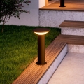 Eglo - Lampă LED de exterior, 10 W, 230 V, 35 cm, IP44, neagră
