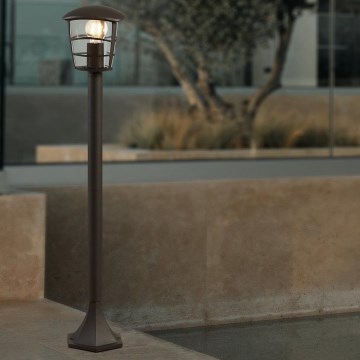 Eglo - Lampă LED de exterior 1xE27/8,5W/230V IP44 neagră