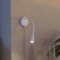 Eglo - Lampă LED de perete flexibilă cu USB, 3,8 W, 230 V, albă