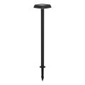 Eglo - Lampă solară LED cu senzor, 8,5 W, 3,7 V, 2200 mAh, IP44, negru